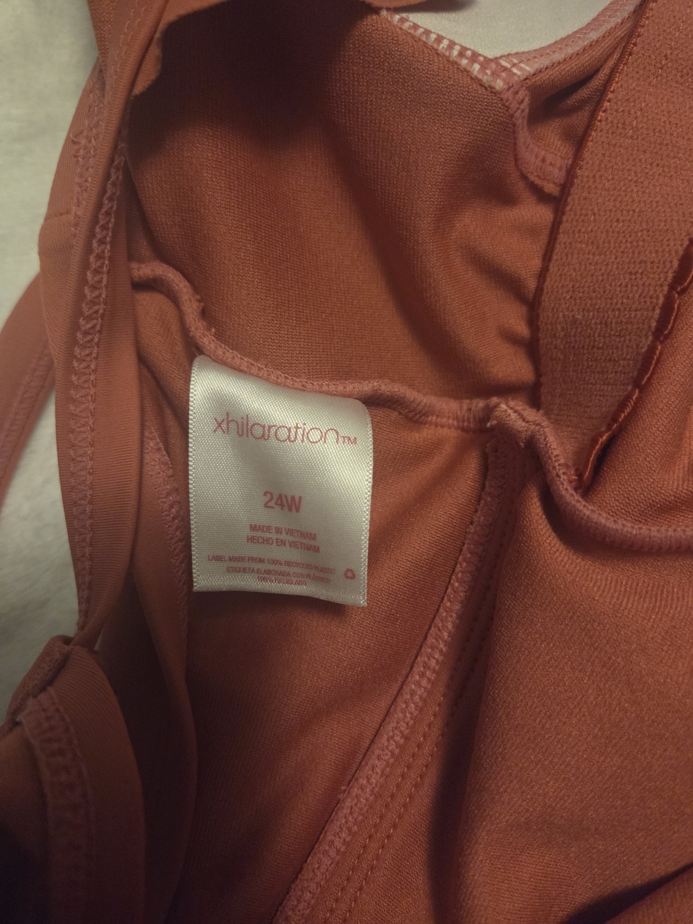 Xhilaration Rust Ruffle V-Neck Cami - Picture 4 of 4